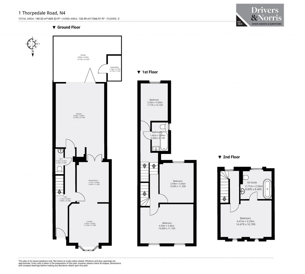Floorplans For Islington, London