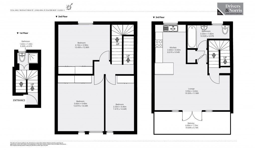 Floorplans For Camden, London