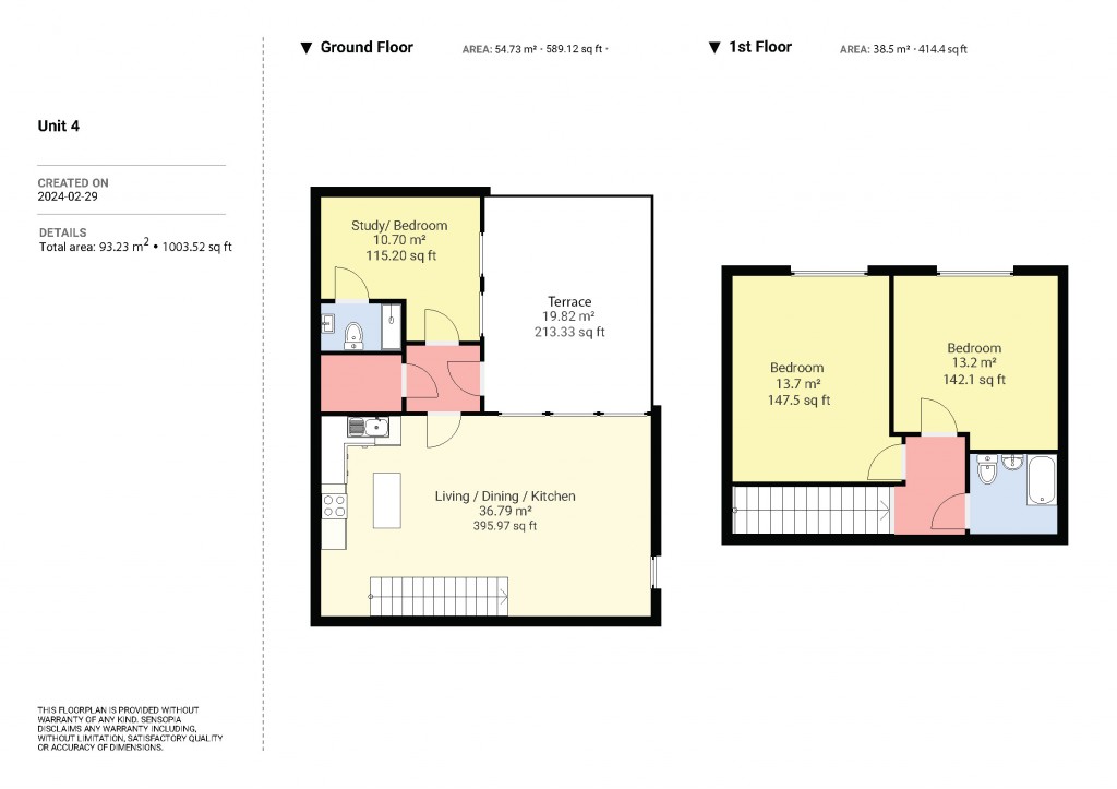 Floorplans For Parkhurst Road, Islington