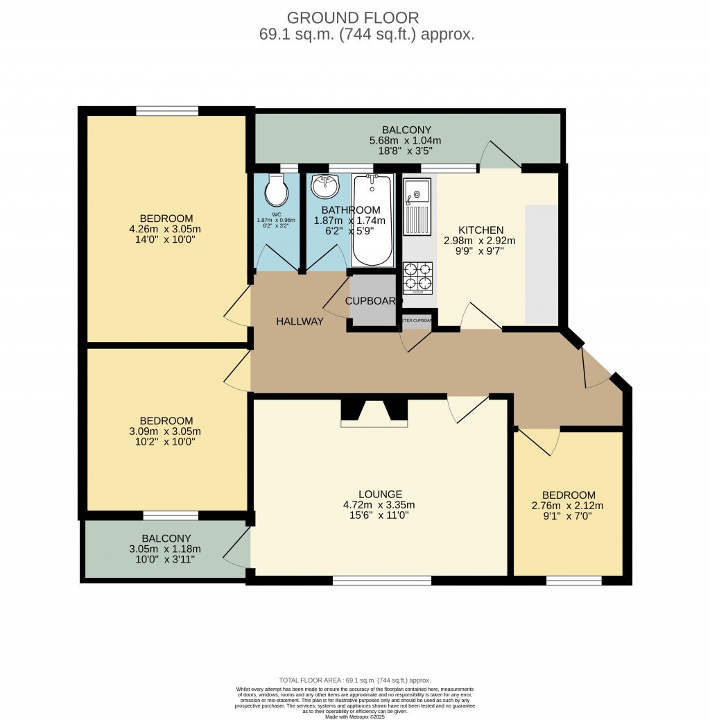 Floorplans For Colney Hatch Lane, Muswell Hill, London