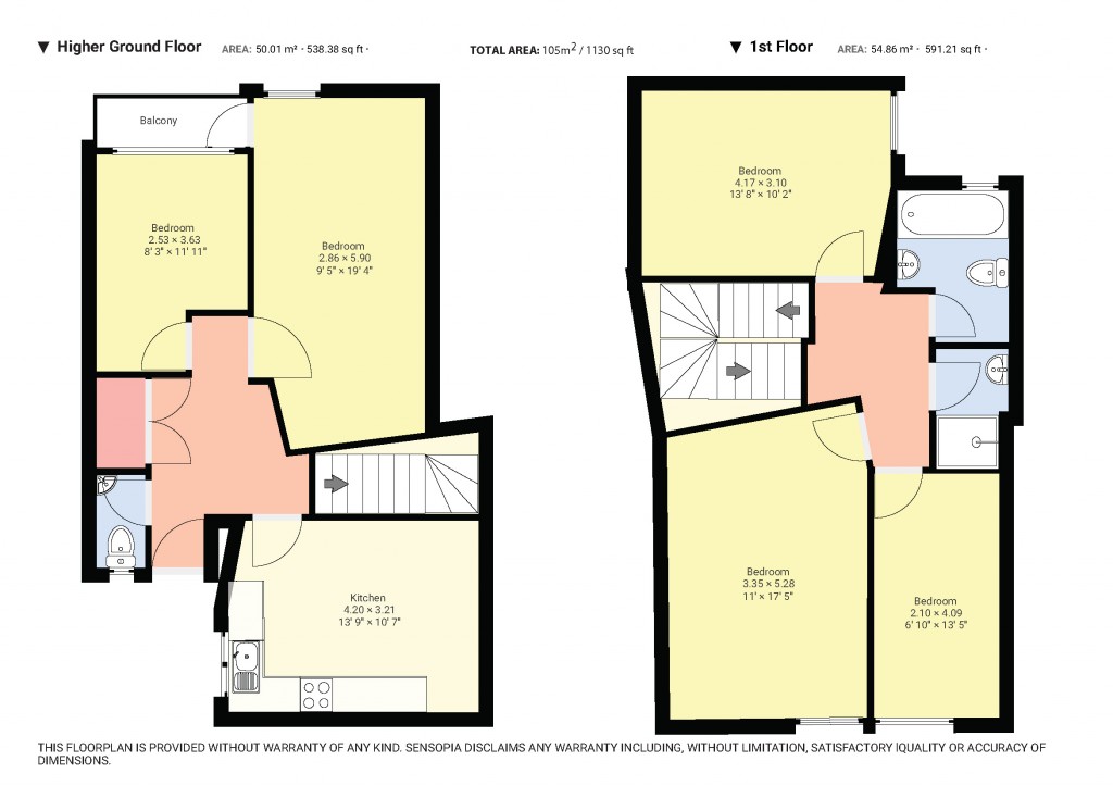 Floorplans For Camden Street, Camden, London