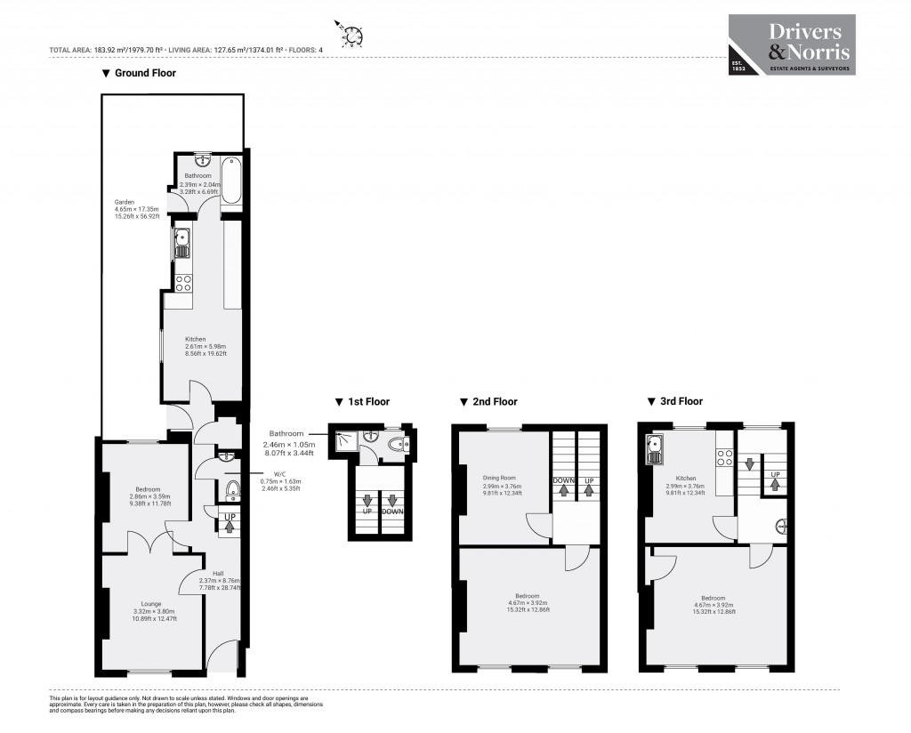 Floorplans For Islington, London