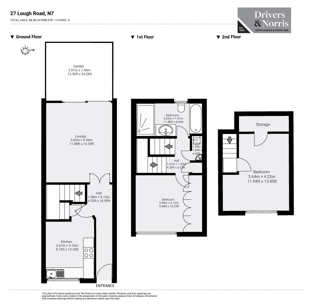 Floorplans For Islington, London