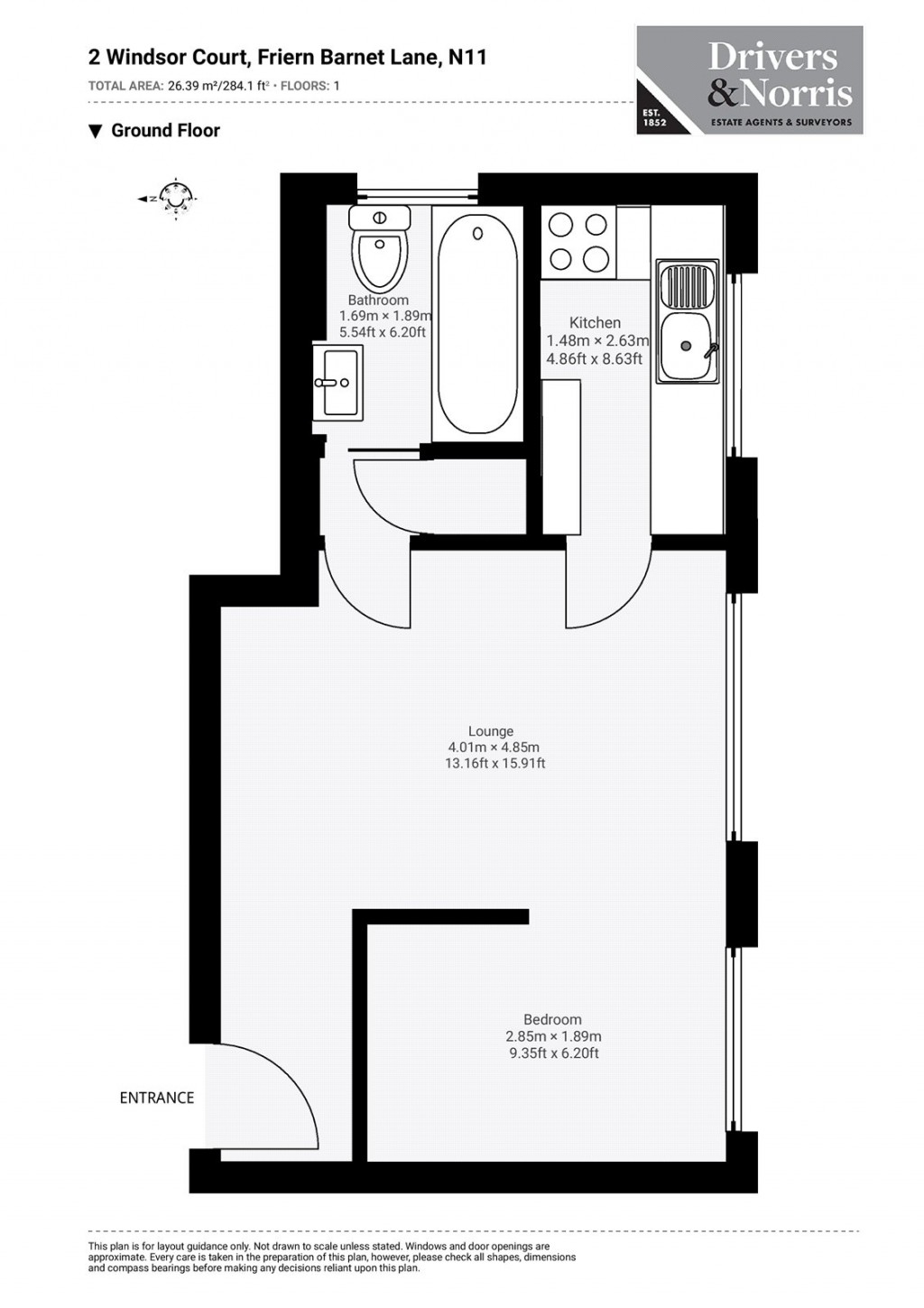 Floorplans For Friern Barnet, London
