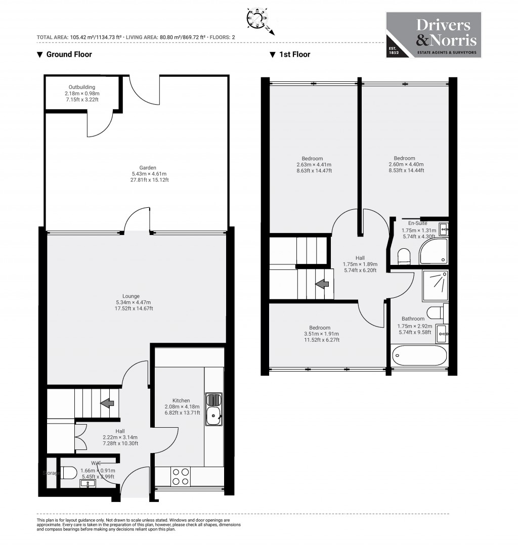 Floorplans For Marlborough Road, Islington, London