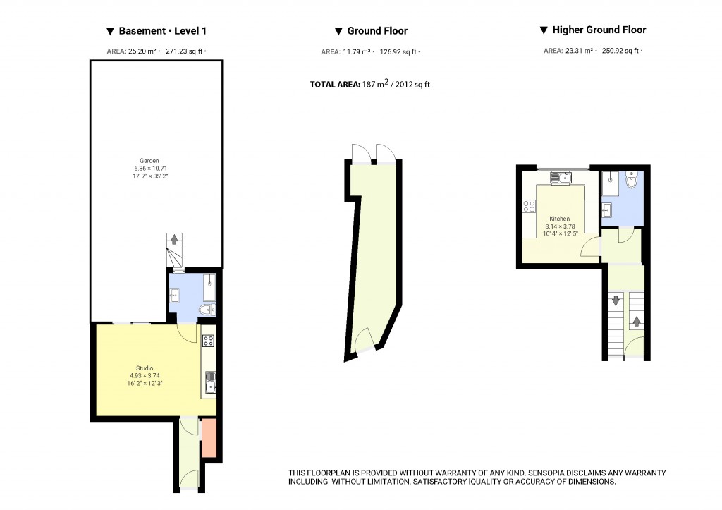 Floorplans For Finsbury Park, Islington, London