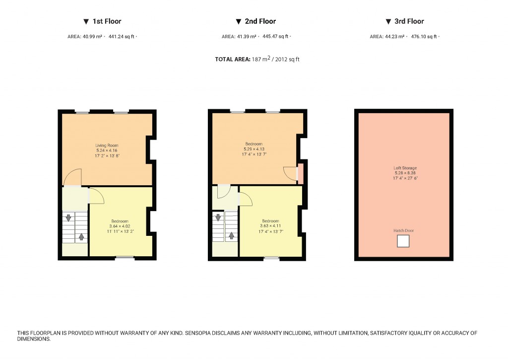 Floorplans For Finsbury Park, Islington, London