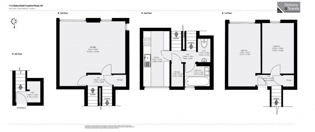 Floorplans For Tufnell Park