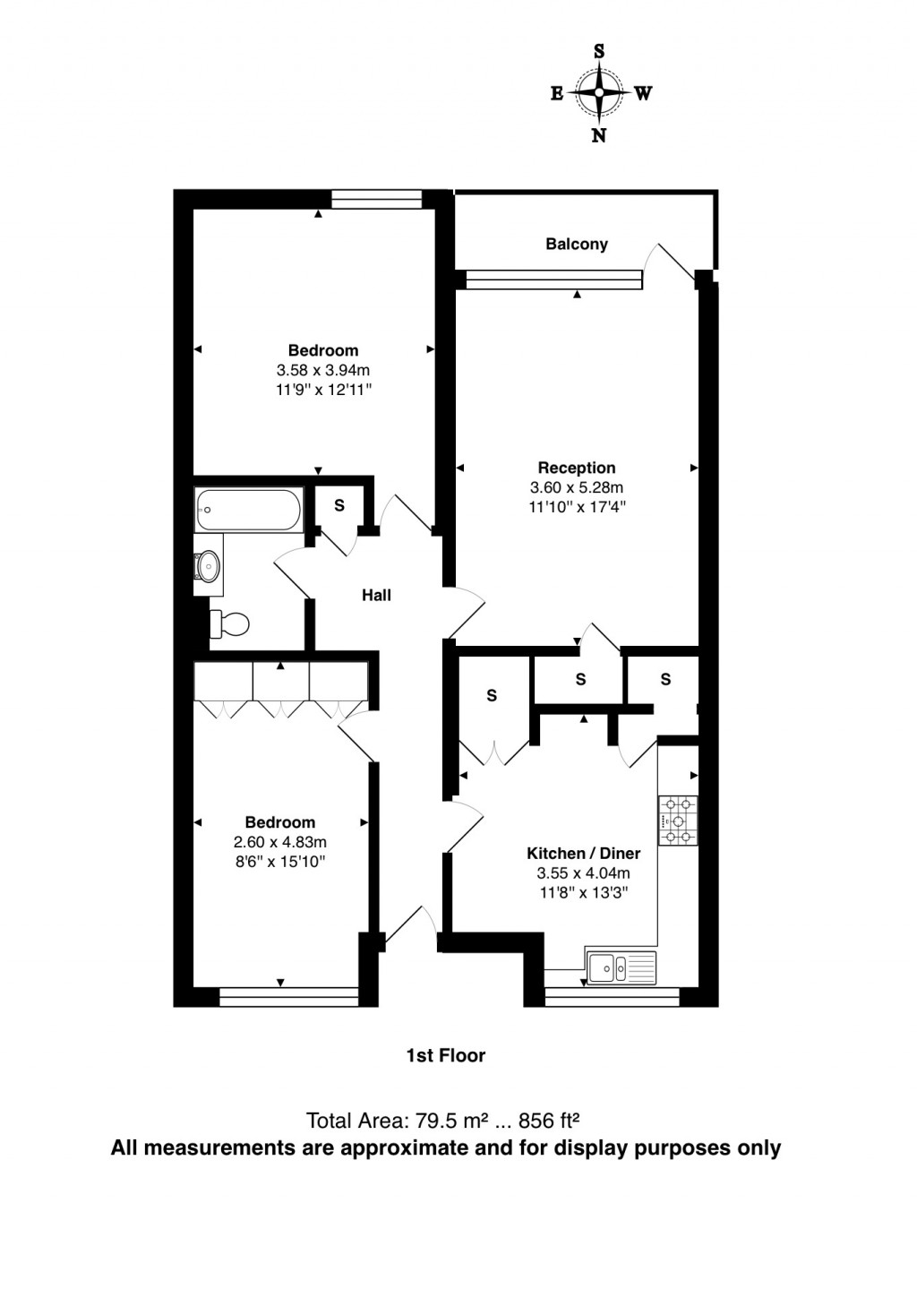 Floorplans For Parkhurst Road, Islington