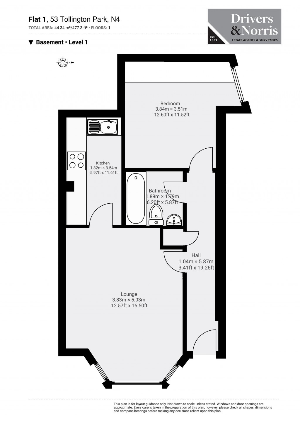 Floorplans For Finsbury Park, London