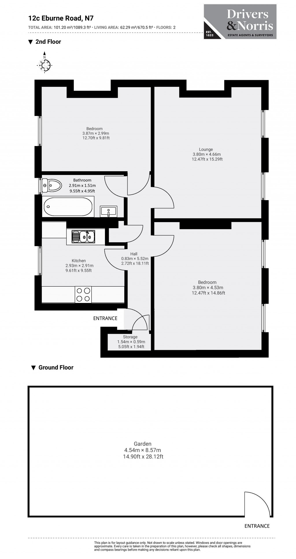 Floorplans For Islington, London