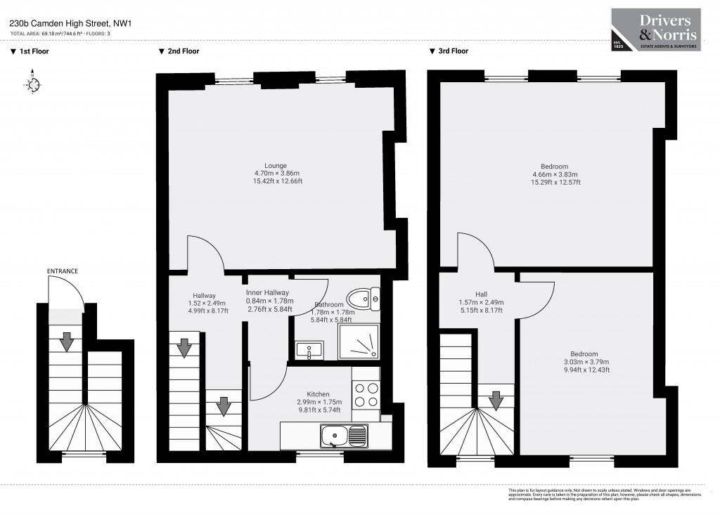 Floorplans For Camden, London