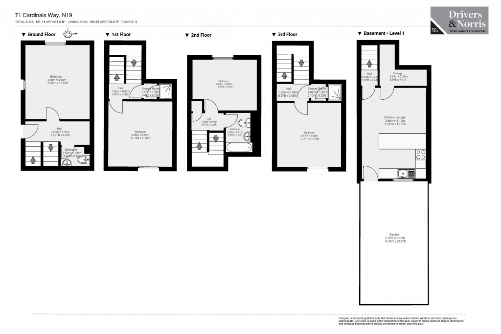 Floorplans For Islington, London