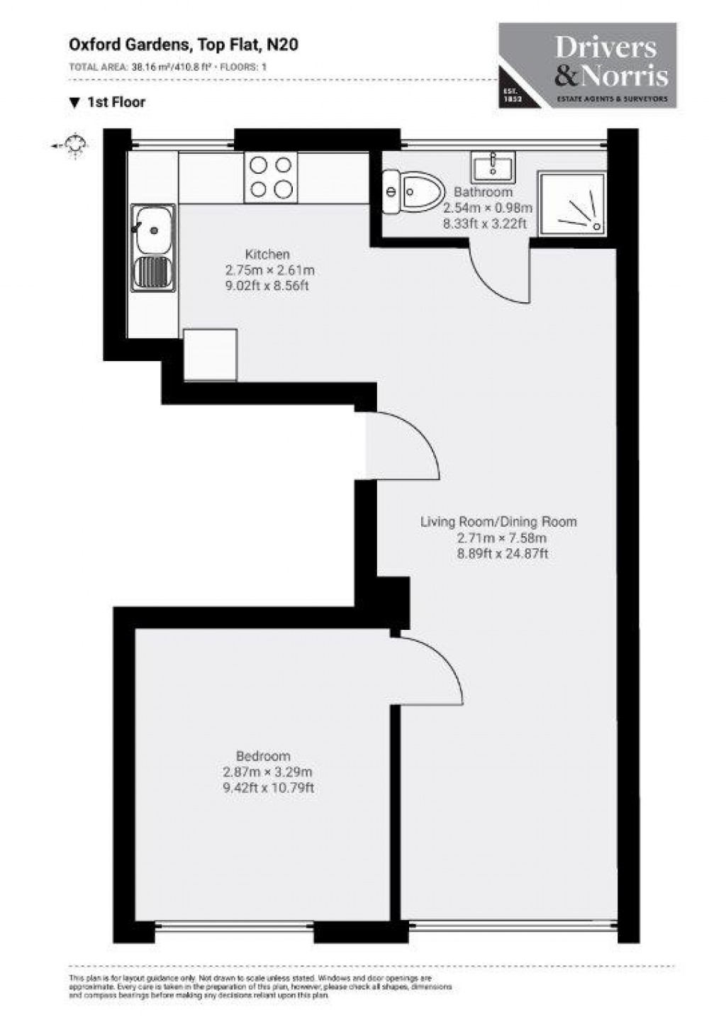 Floorplans For Whetstone, London