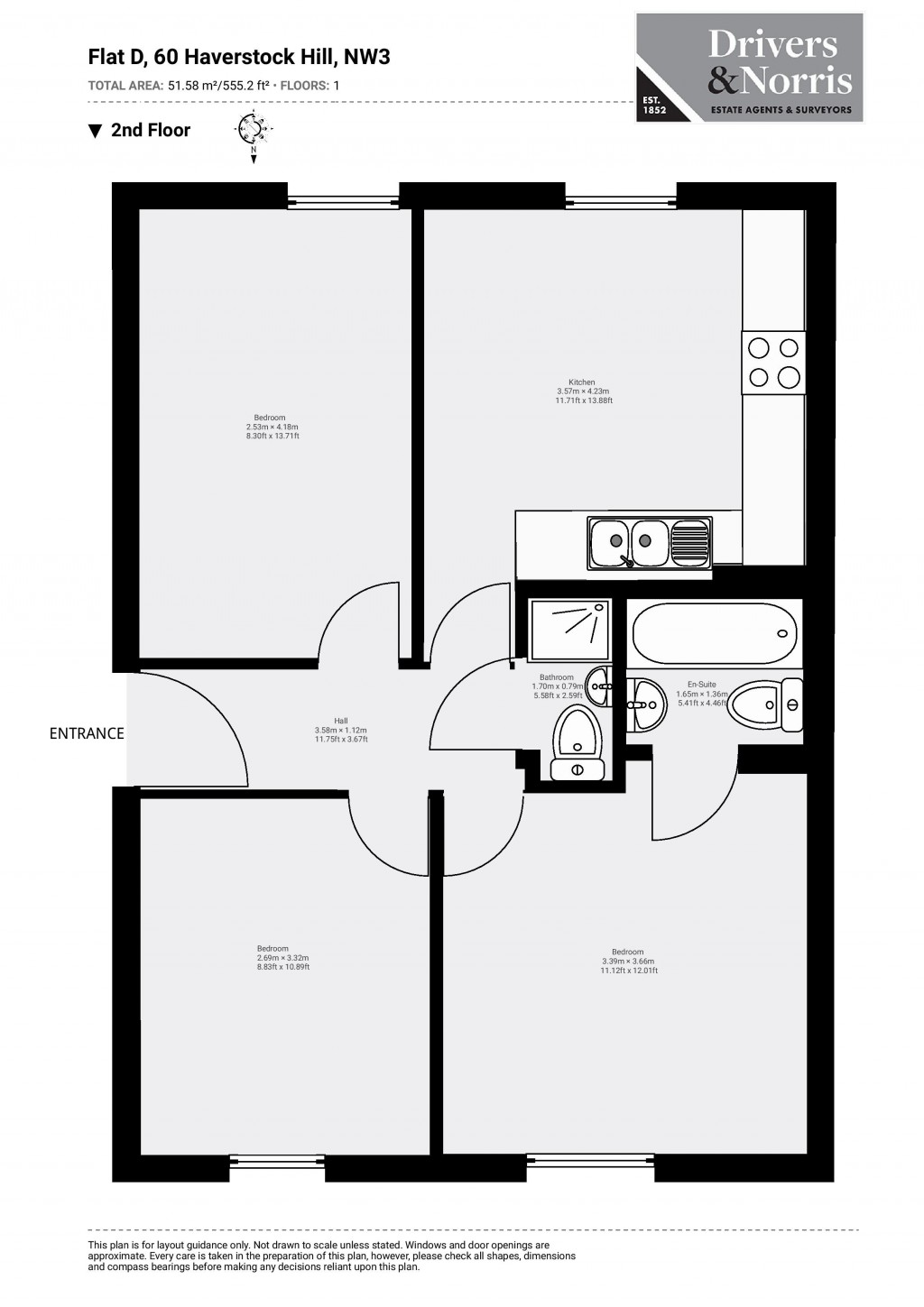 Floorplans For Belsize Park, London