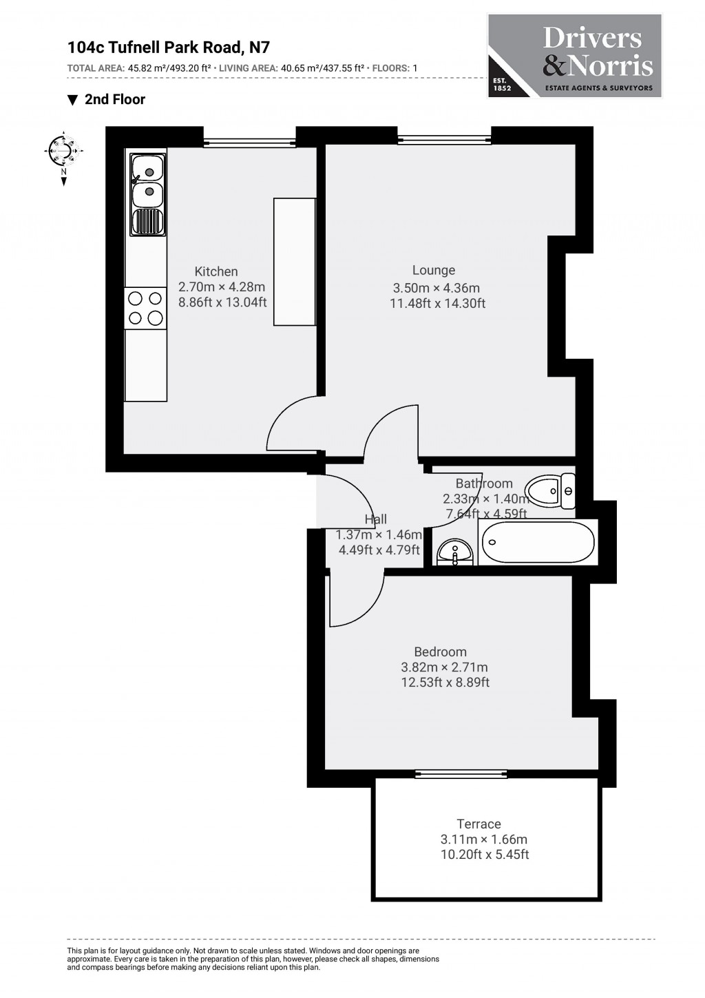 Floorplans For Tufnell Park Road, London
