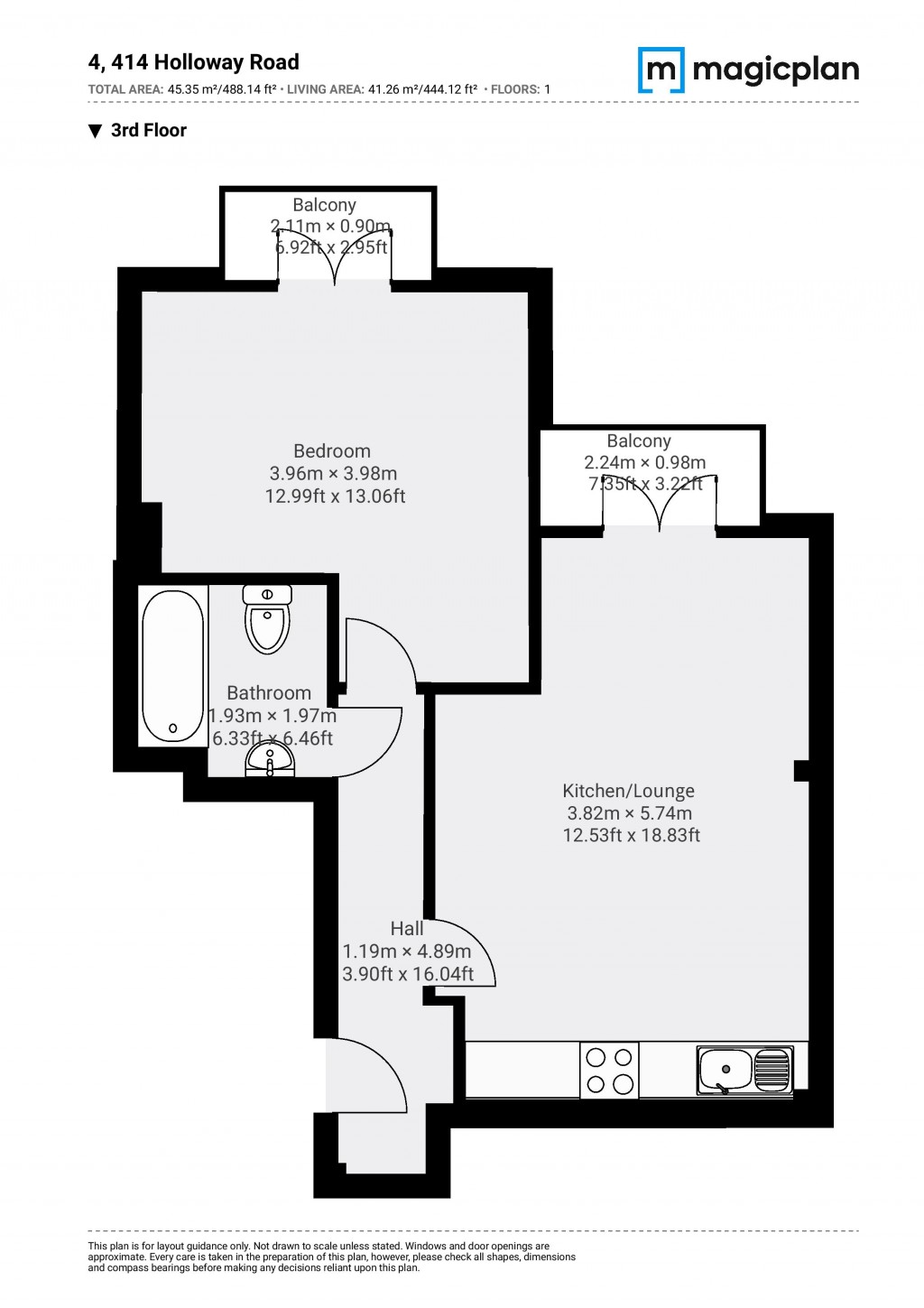 Floorplans For Islington, London