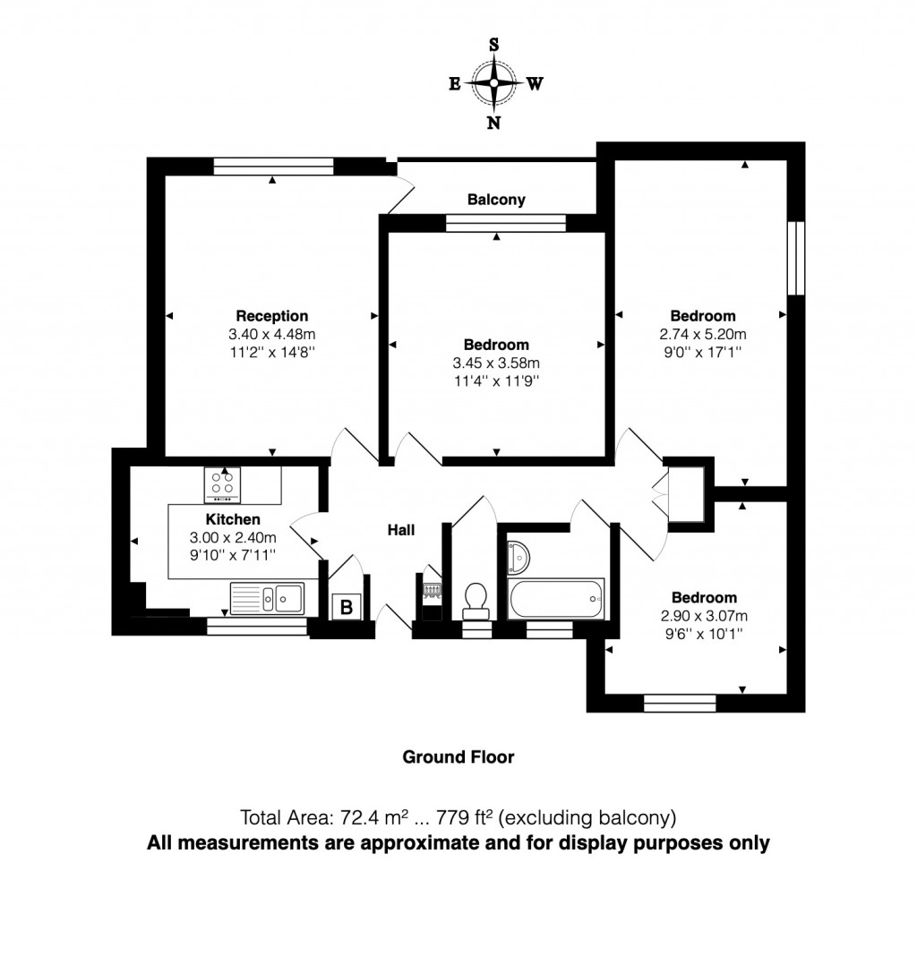 Floorplans For Calshot Street, Islington