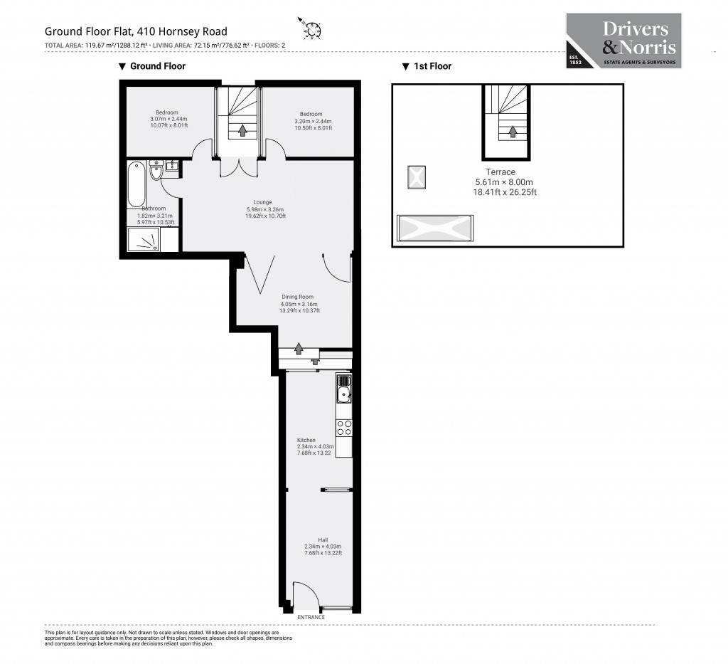 Floorplans For Islington, London