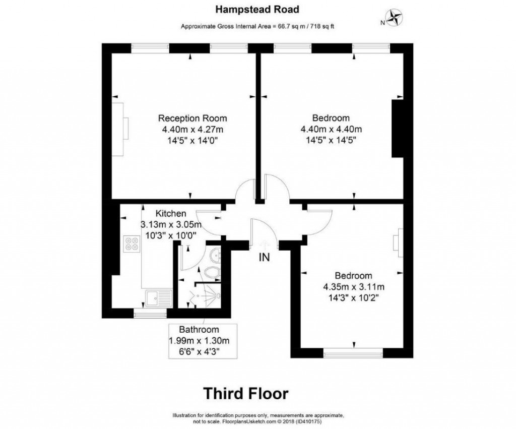 Floorplans For Euston, London