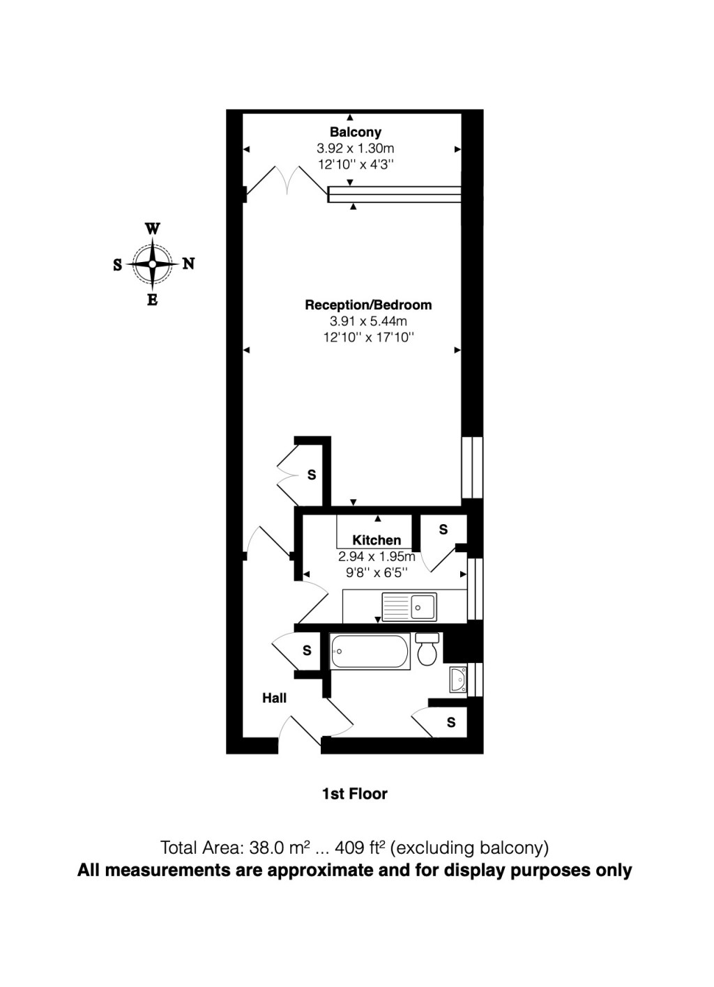 Floorplans For Lansdowne Drive, London Fields, London