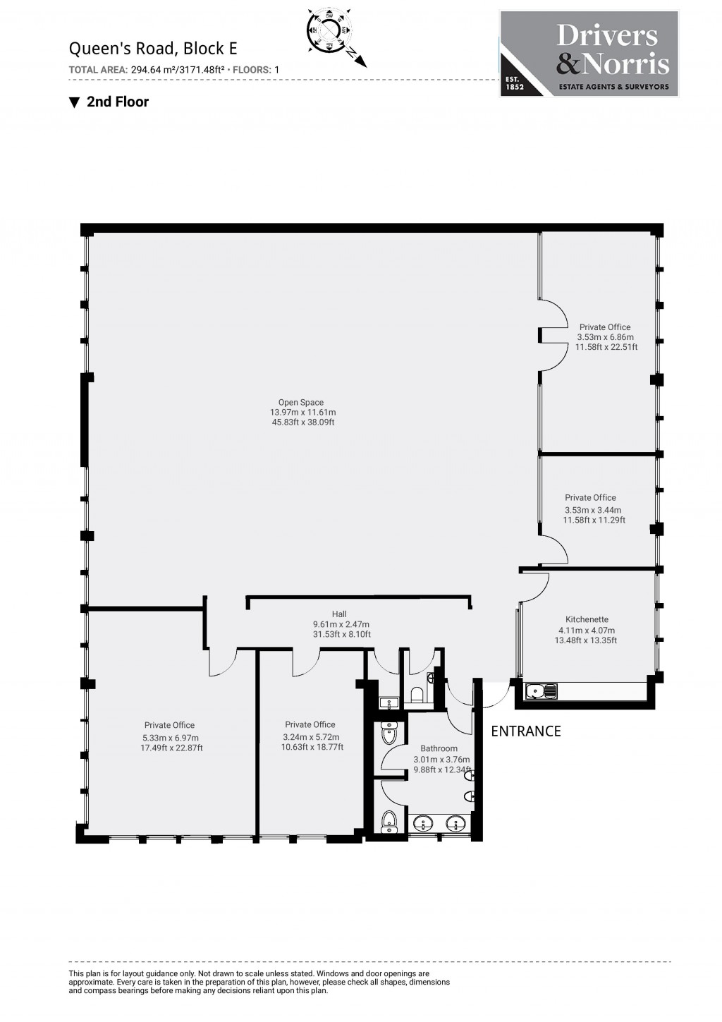 Floorplans For Queens Road, Barnet, London