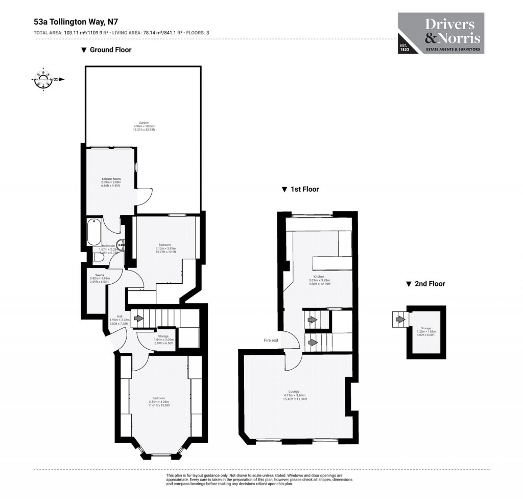 Floorplans For Islington, London