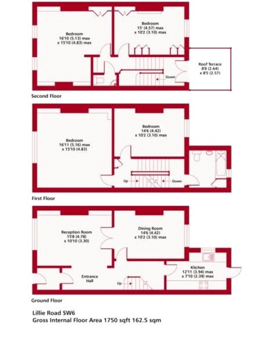 Floorplans For West Brompton, London