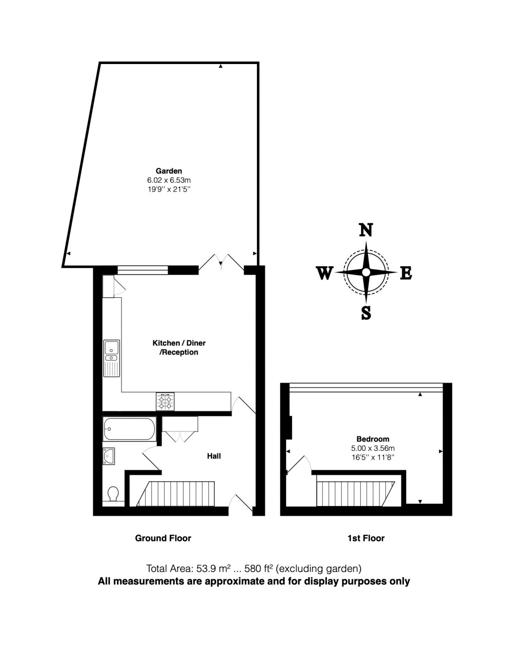 Floorplans For Holbrook Road, Stratford, London