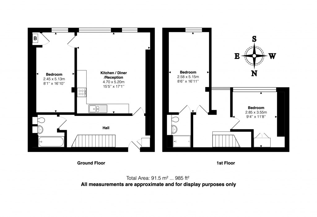 Floorplans For Holbrook Road, Stratford, London