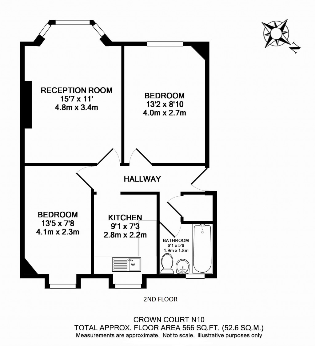 Floorplans For Muswell Hill, London