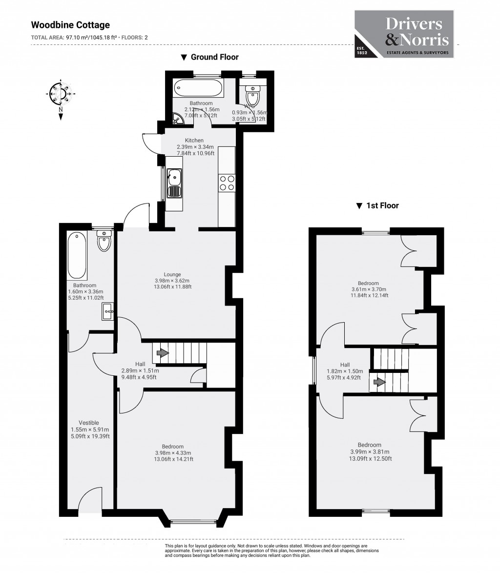 Floorplans For Tooting, London