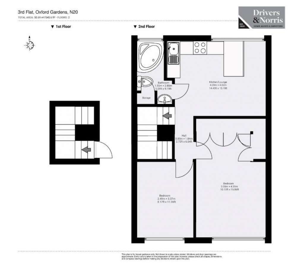 Floorplans For Whetstone, London