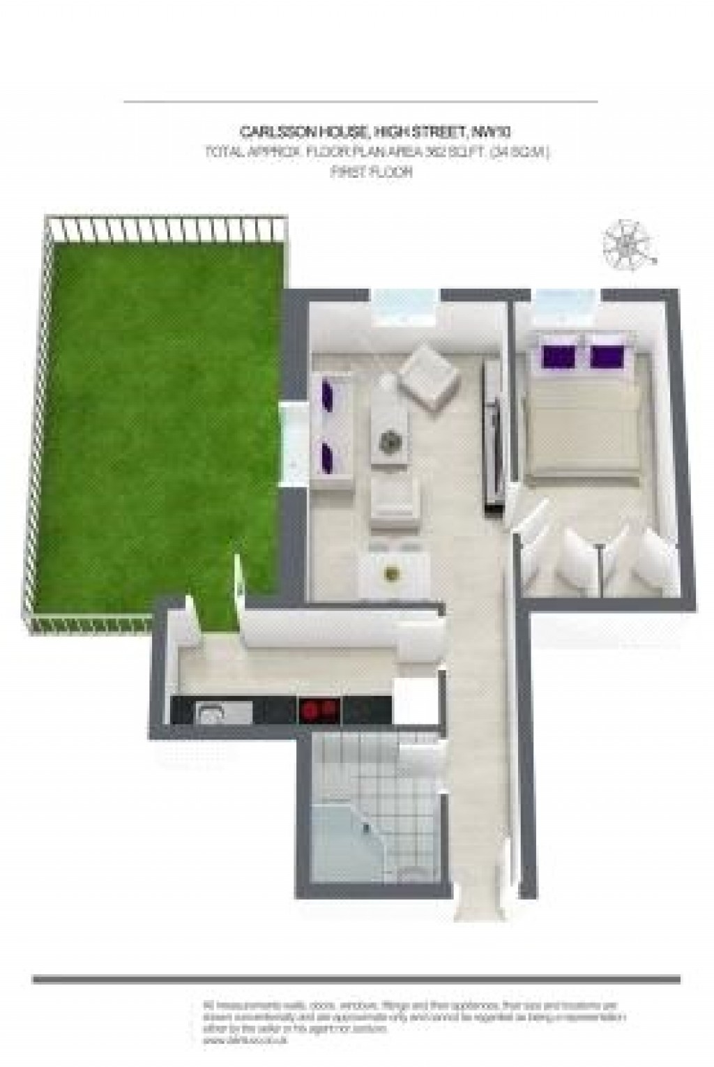 Floorplans For High Street, Willesden, London