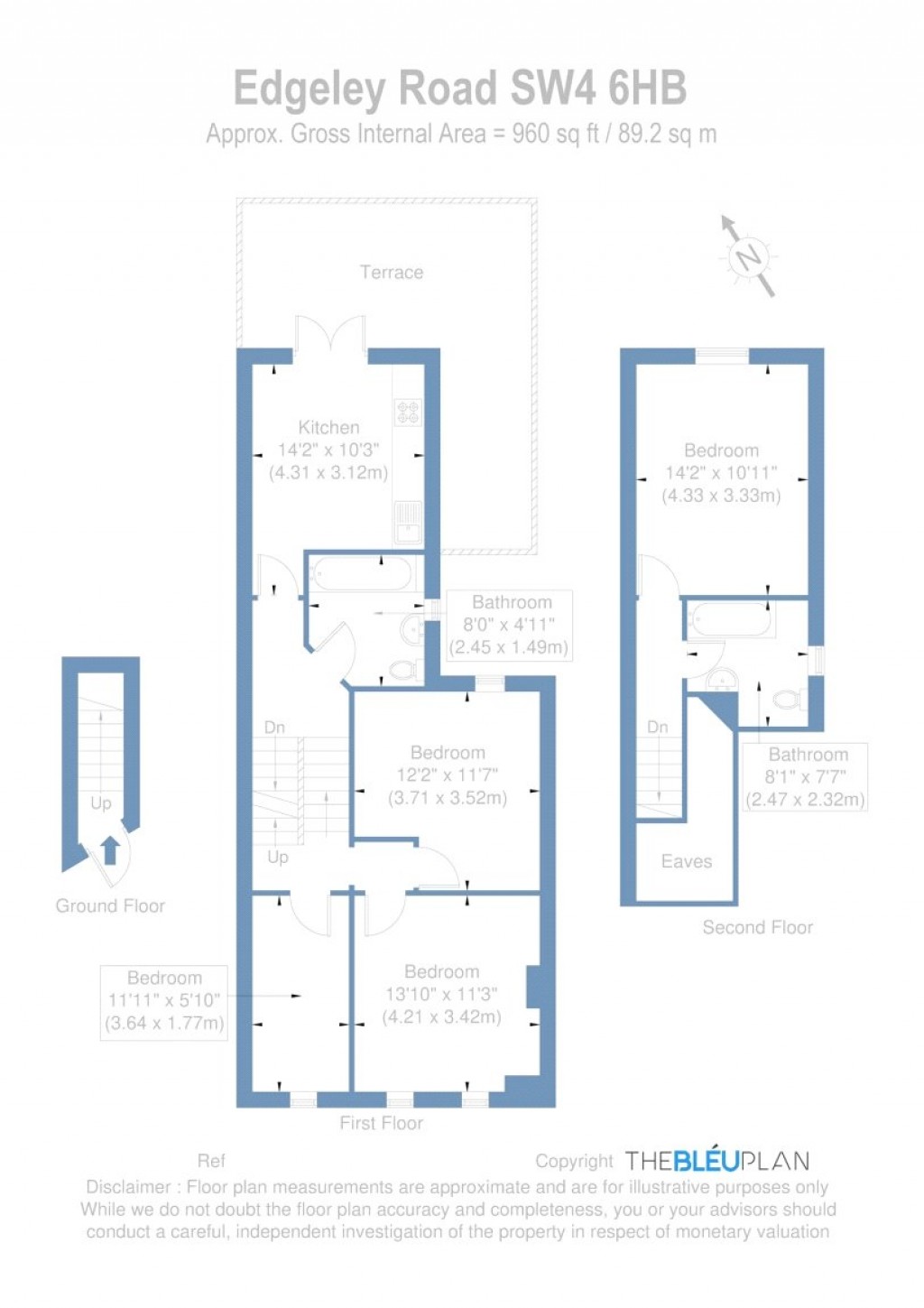 Floorplans For Clapham, London