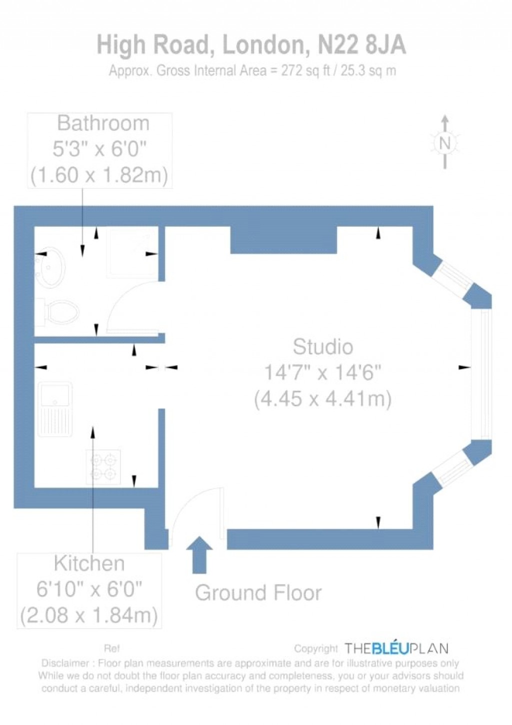 Floorplans For High Road, Wood Green, London