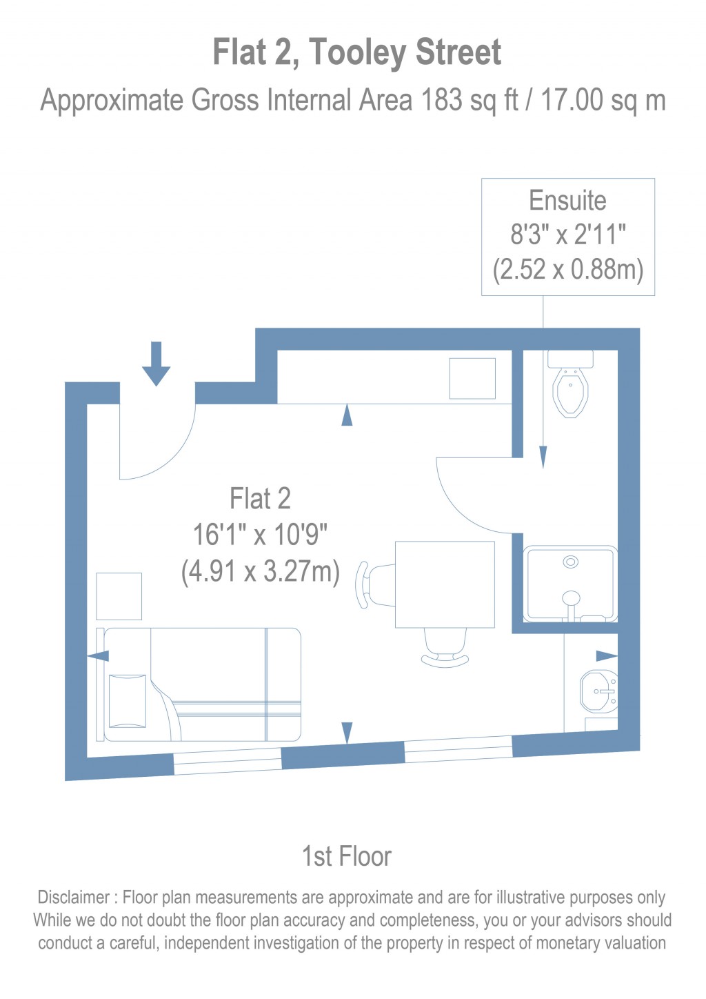 Floorplans For London Bridge, London