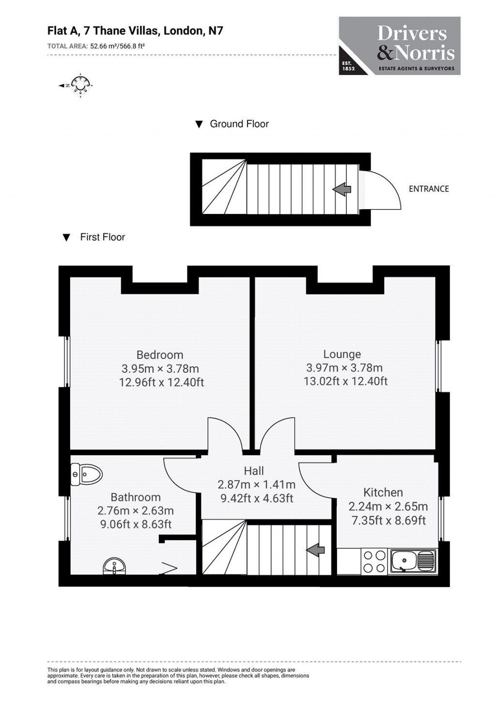 Floorplans For Holloway, London