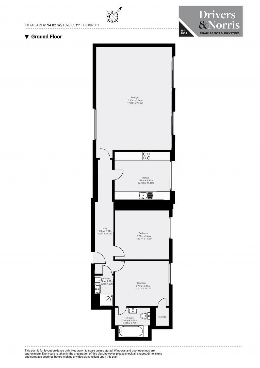 Floorplans For The Ridgeway, Mill Hill, London