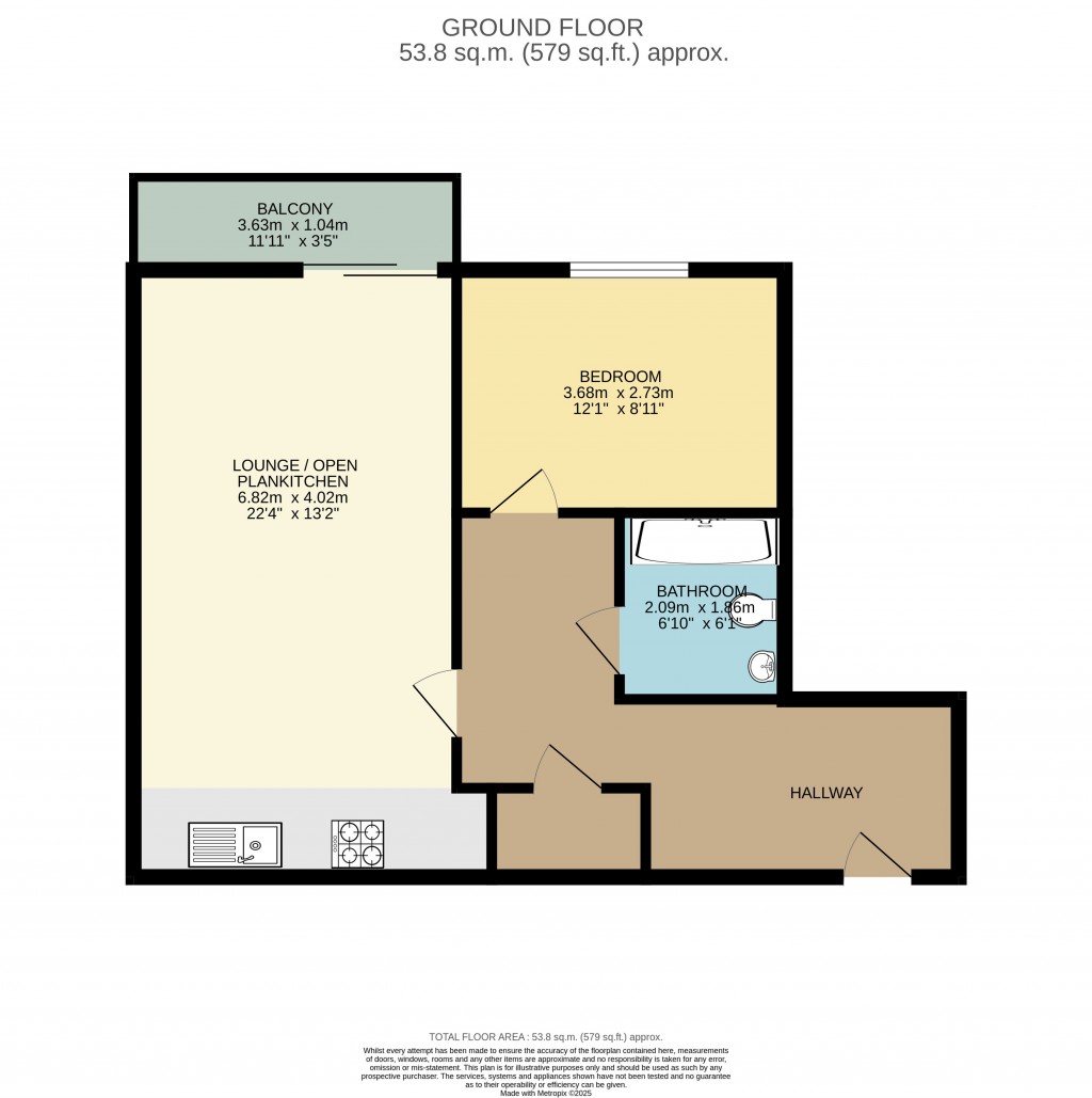 Floorplans For Hornsey Road, Islington, London