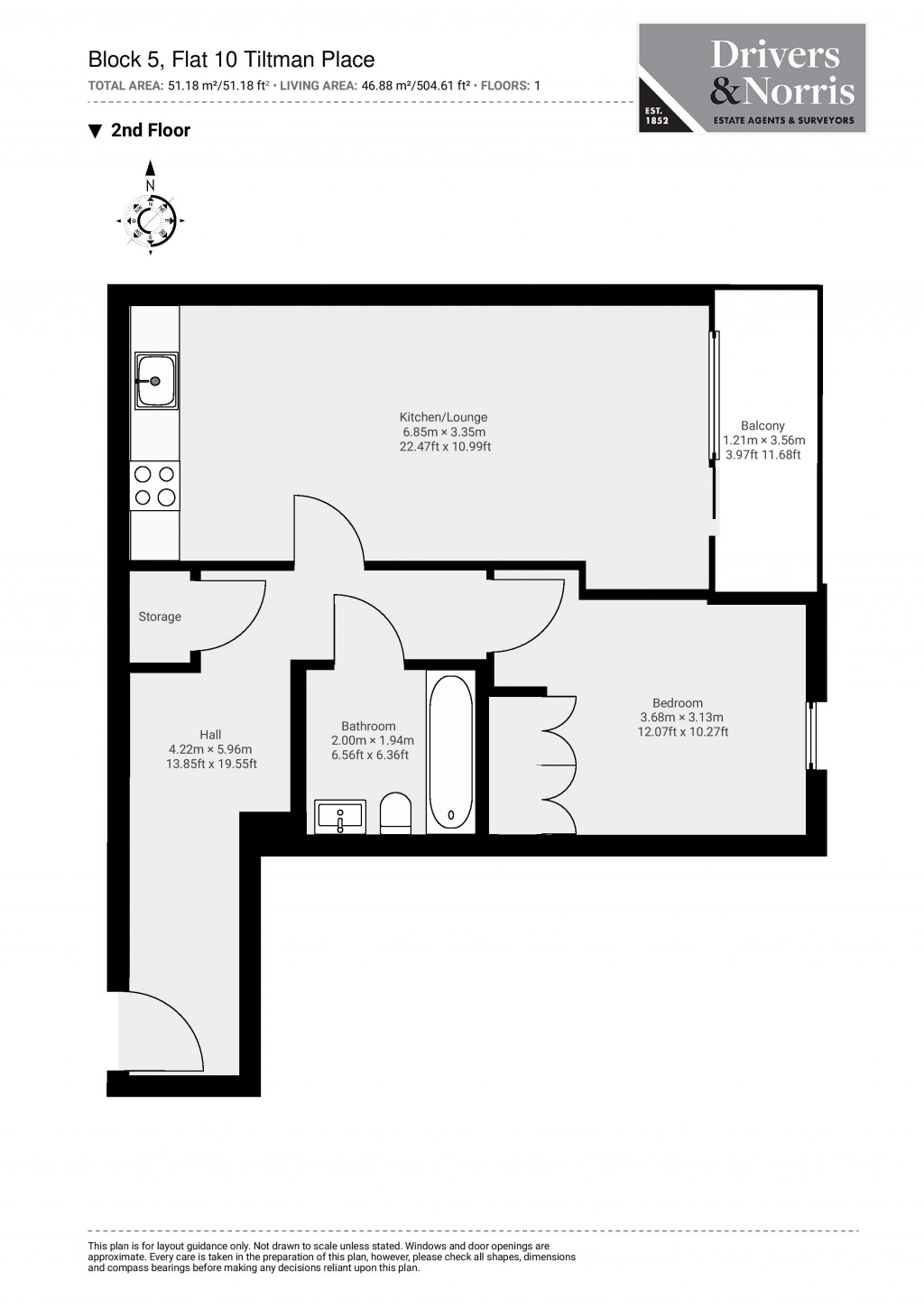 Floorplans For Hornsey Road, Islington, London
