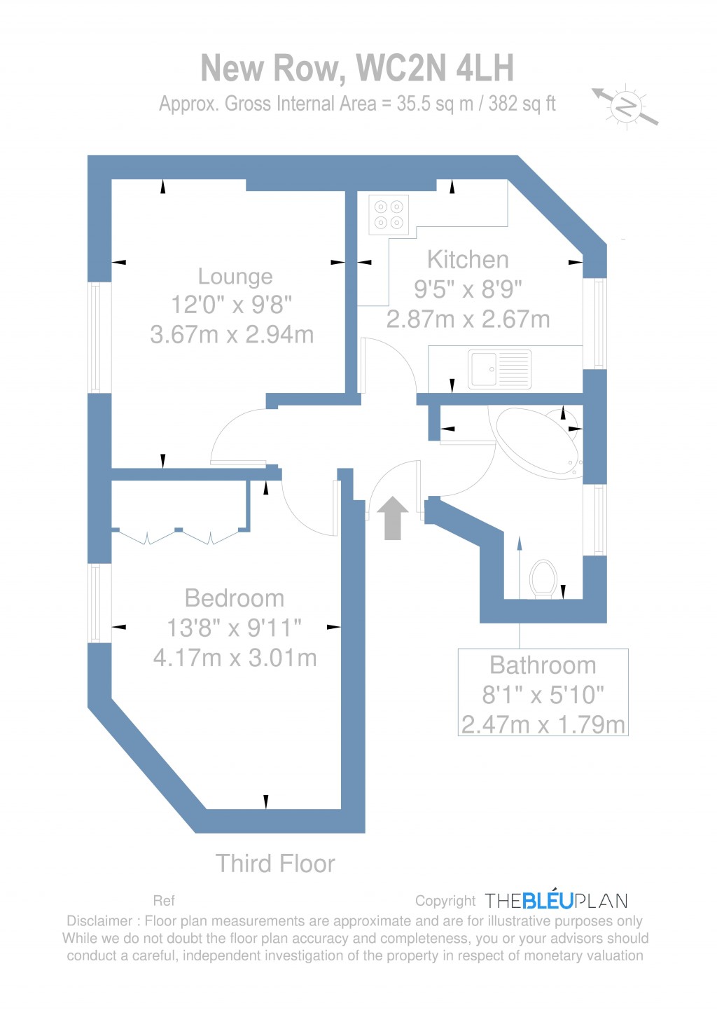 Floorplans For Covent Garden, London