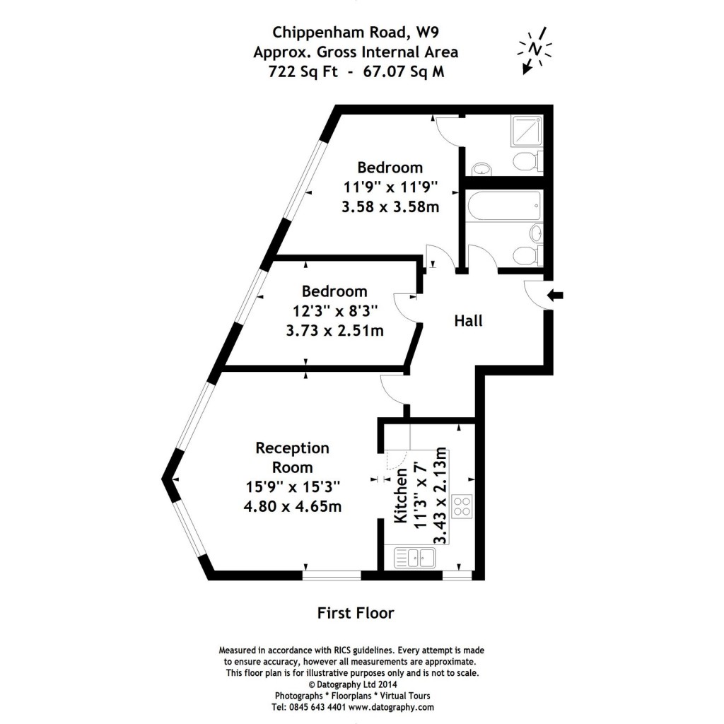 Floorplans For Maida Vale, London