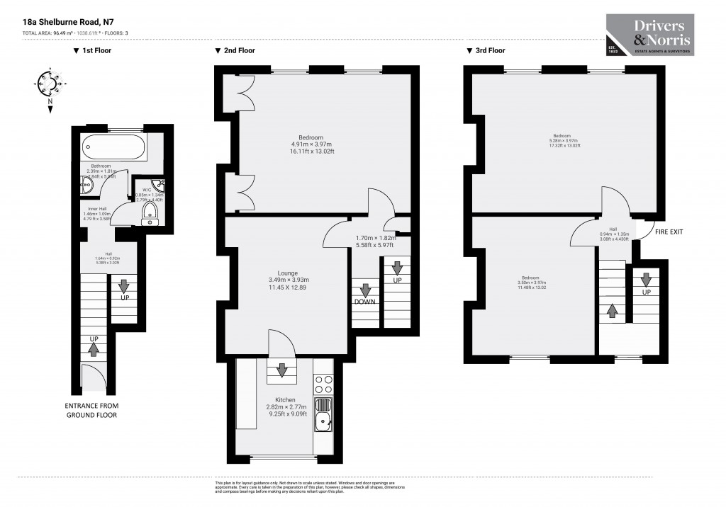Floorplans For Islington, London