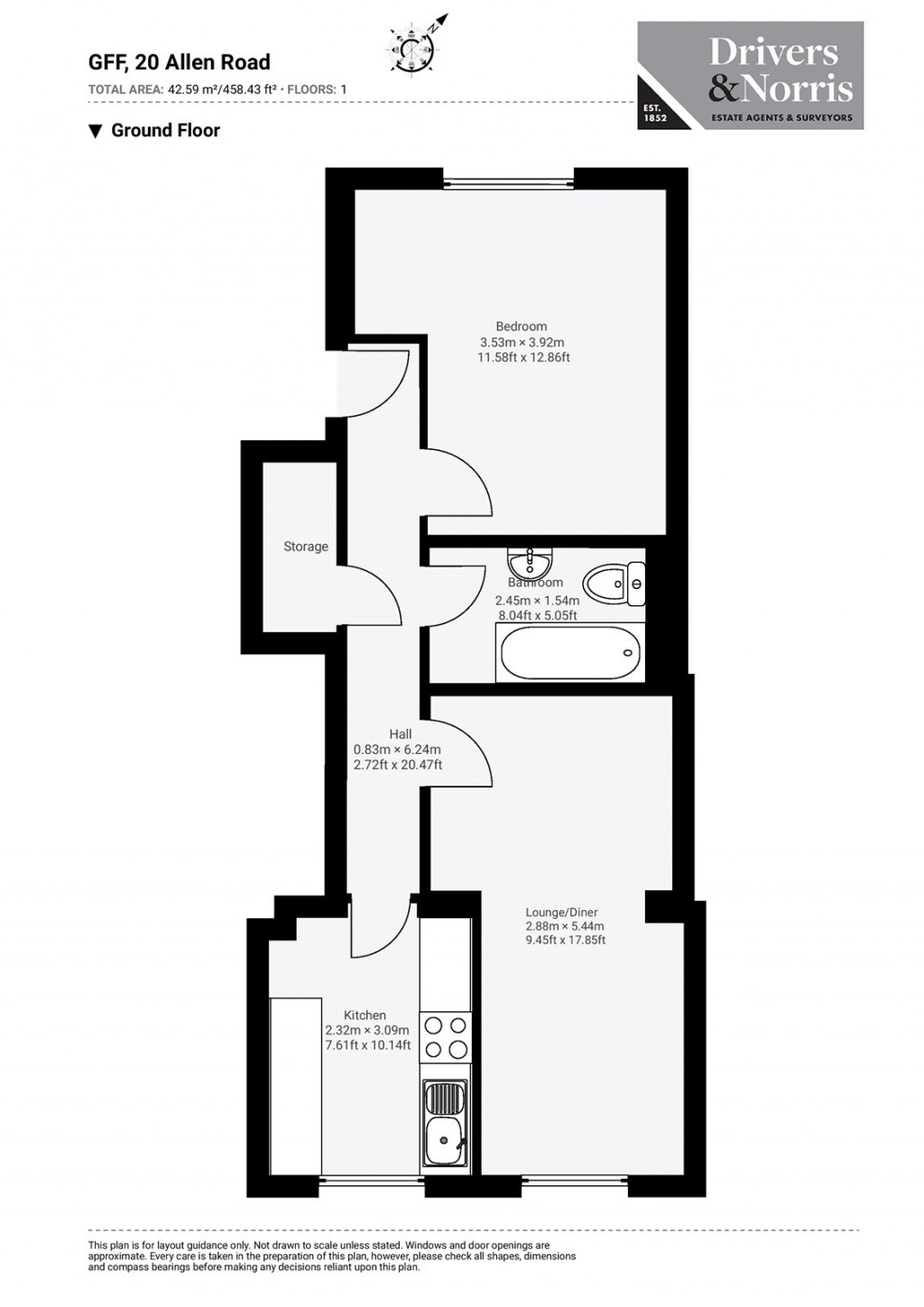 Floorplans For Stoke Newington, London