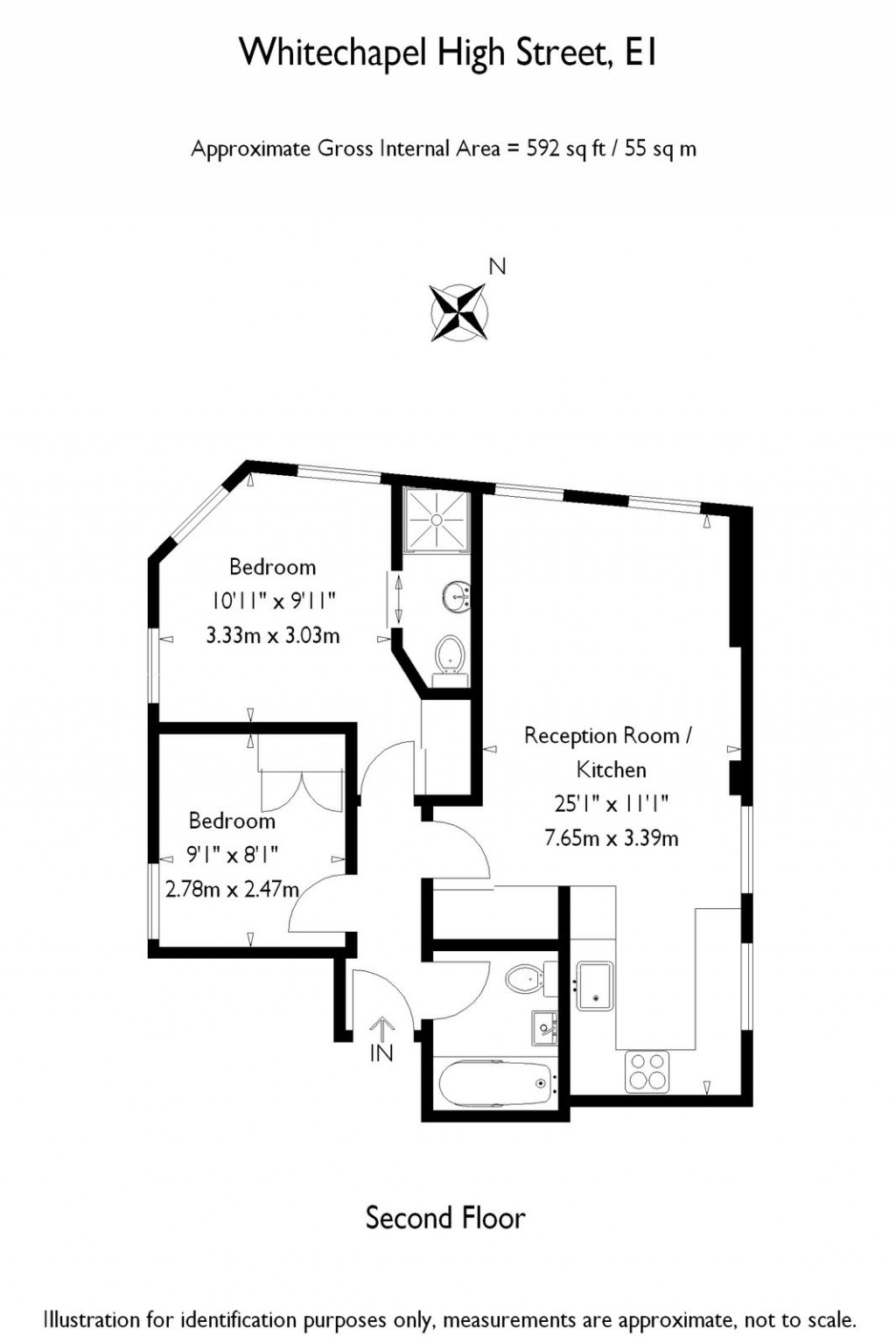 Floorplans For Aldgate East, London