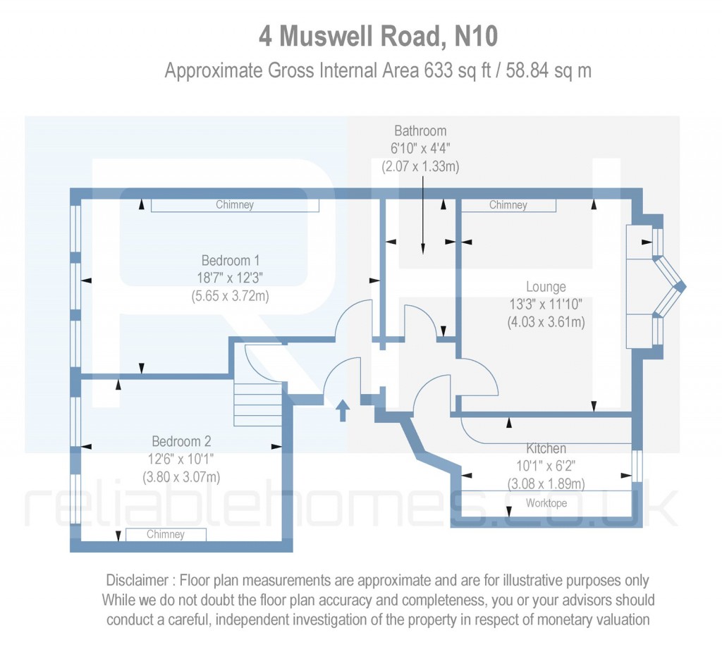 Floorplans For Muswell Hill, London