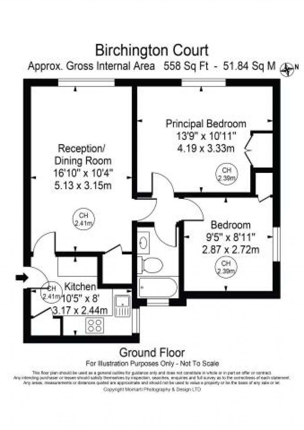 Floorplans For Crouch Hall Road, London