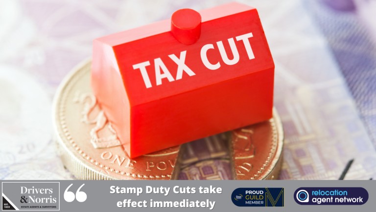 Stamp Duty Cuts take effect immediately