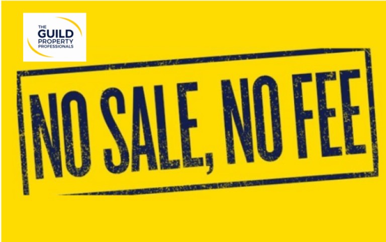 What is the 'no sale, no fee' estate agent model?